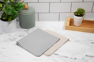 Two antimicrobial cloths